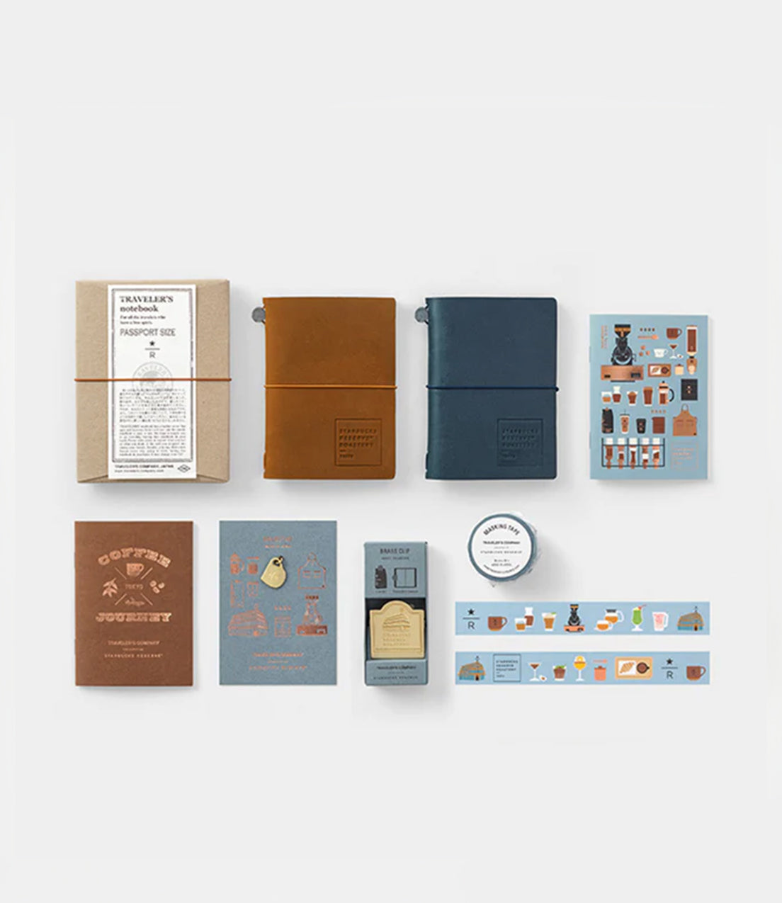 In Stock 2020 Starbucks Reserve Roastery Tokyo Nakameguro Limited Edition TN Collaboration Genuine Leather Notebook Refills Accessories TRAVELER’S Notebook