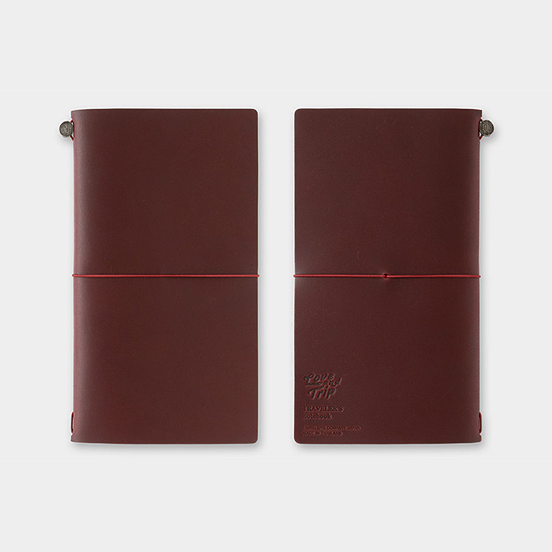 In Stock 2025 Love & Trip Limited Edition TN Red Leather Notebook & Refill