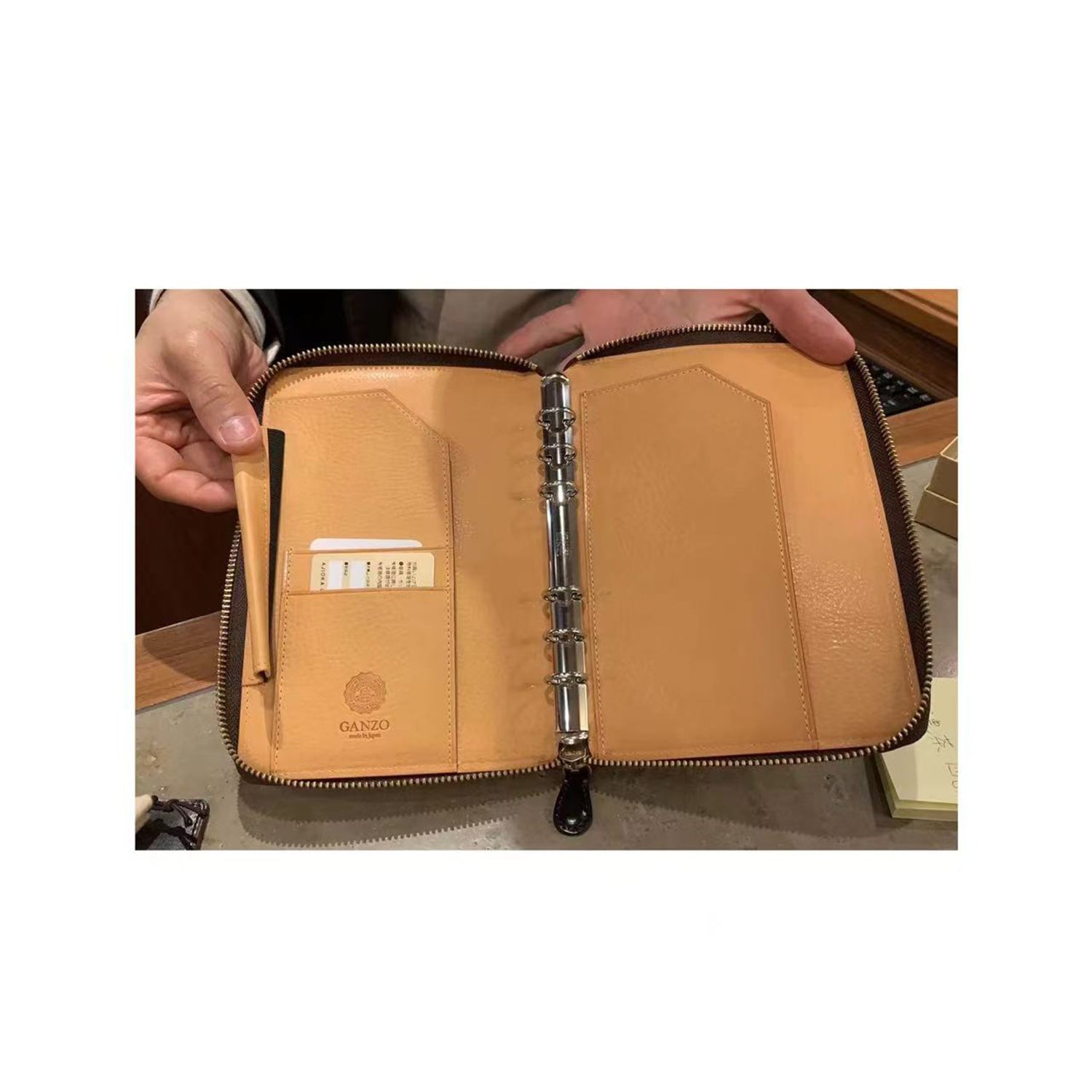 Ganzo A6 Holy Book ZIP Leather Journal