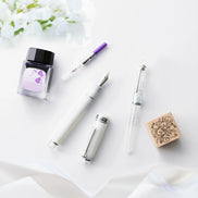 In Stock |5th anniversaryCommemorative edition with steel rod Campanula5th Anniversary Professional Gear Fountain Pen Campanula