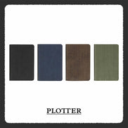 In Stock Plotter Limited Edition M5/M6/A6 Notebook Black/Navy/Brown/Green Horse Hair Collection Vegetable-Tanned Leather Binder