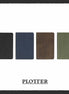 In Stock Plotter Limited Edition M5/M6/A6 Notebook Black/Navy/Brown/Green Horse Hair Collection Vegetable-Tanned Leather Binder