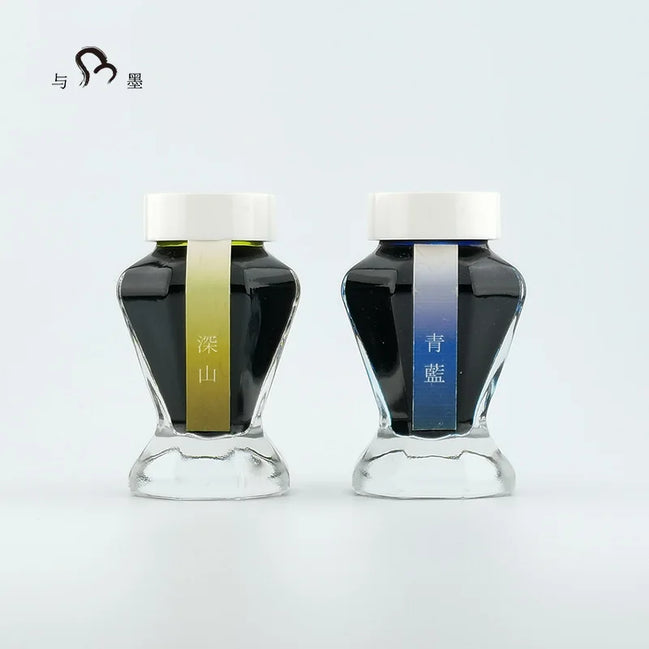 In Stock Shosai Kan Limited Edition Miyama / Seiran Colored Ink, Sailor Fountain Pen Ink, 50ml