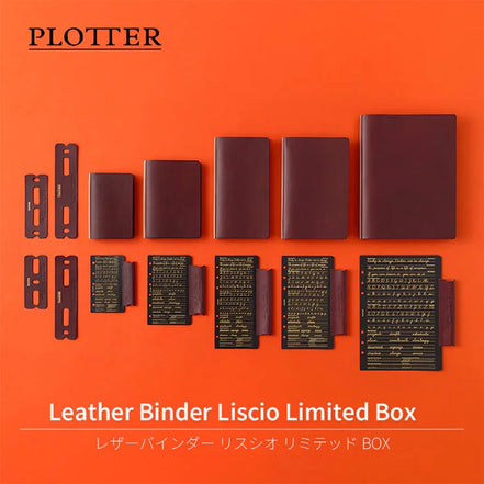 In Stock Japan Plotter 9th Anniversary Limited Liscio Reddish Brown M5/M6/A6 Boxed with Accessories