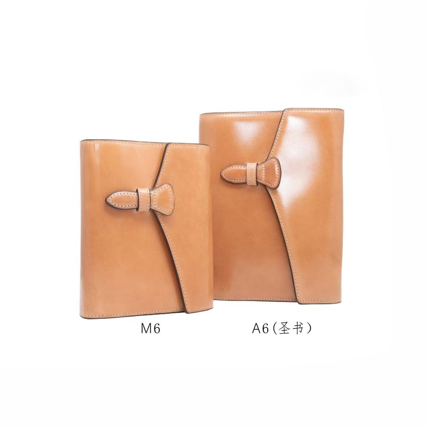Brelio × NAGASAWA Limited Edition M6/A6 Shell Cordovan Leather Ring Planner Genuine Leather