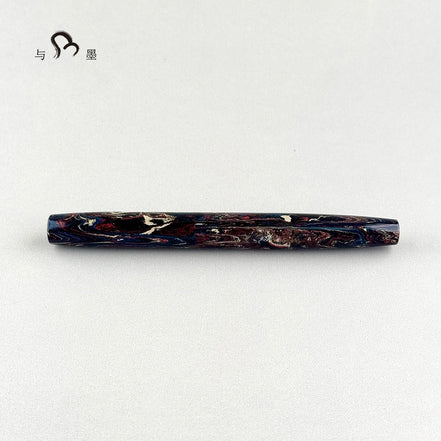 Eboya 方舟 HAKOBUNE M Limited Edition "Jiangfeng" Ebonite 14K Gold Fountain Pen