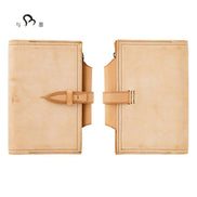 KNOX Limited A6 Bi-Fold Snap Button Planner, Nude, 16mm Ring