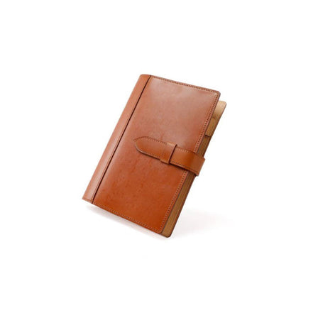 Japanese GANZO M6 Handmade Bridle Leather System Notebook 6-Ring Organizer