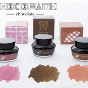 In Stock Kobe Ink × Nagasawa Limited Edition Milk Chocolate, Dark Chocolate, Strawberry Chocolate 50ml Ink