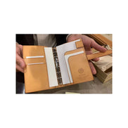 Japanese GANZO M6 Handmade Bridle Leather System Notebook 6-Ring Organizer