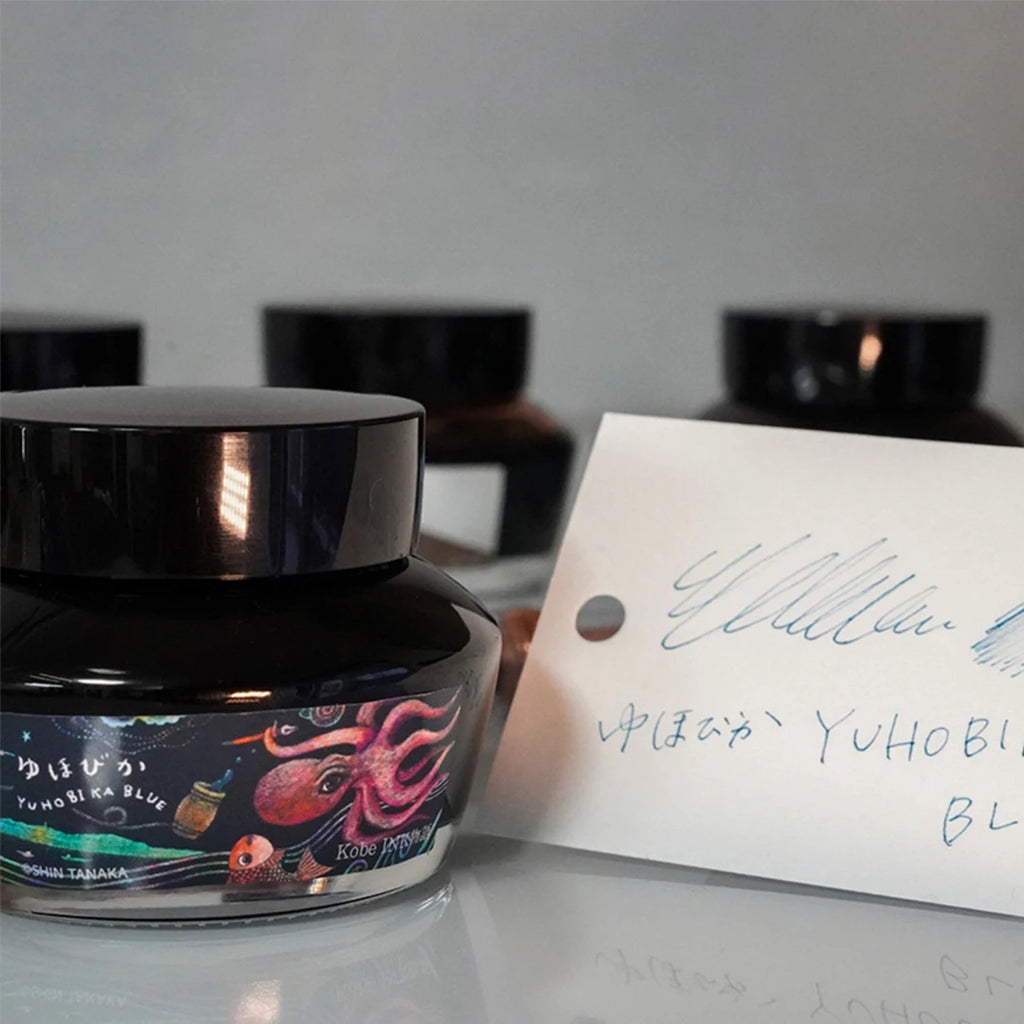 NAGASAWA kobe INK limited blue marine biology color ink ink 50ml