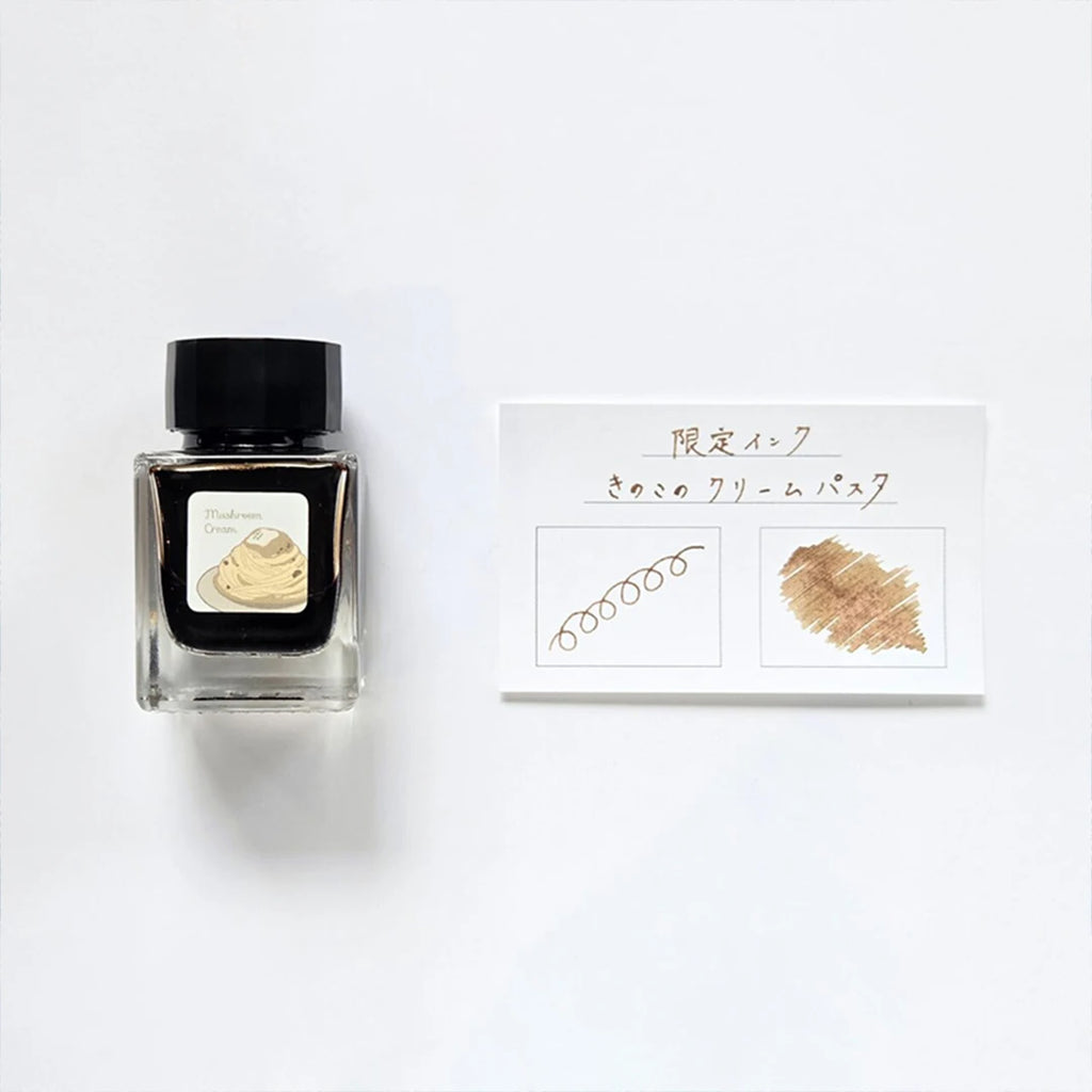 Tono&Lims × NAGASAWA  Mushroom Cream Pasta Fountain Pen Ink, 30ml