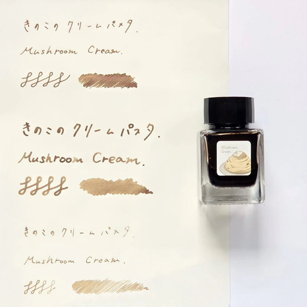 Tono&Lims × NAGASAWA  Mushroom Cream Pasta Fountain Pen Ink, 30ml