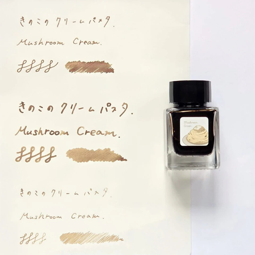 Tono&Lims × NAGASAWA  Mushroom Cream Pasta Fountain Pen Ink, 30ml