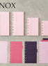 Knox Limited Edition Refill - A6 Bible/A6 Slim Bible/M6/M5 Loose-leaf Planner Inserts with Gilded Index Dividers