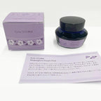 NAGASAWA Exclusive Fountain Pen Ink 50ml - Special Color: Hibiscus/Koryo Celadon Green