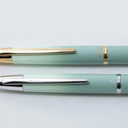 NAGASAWA Limited Edition: Higashi-Kawasaki Harbor Mint Green 18K Gold Retractable Fountain Pen