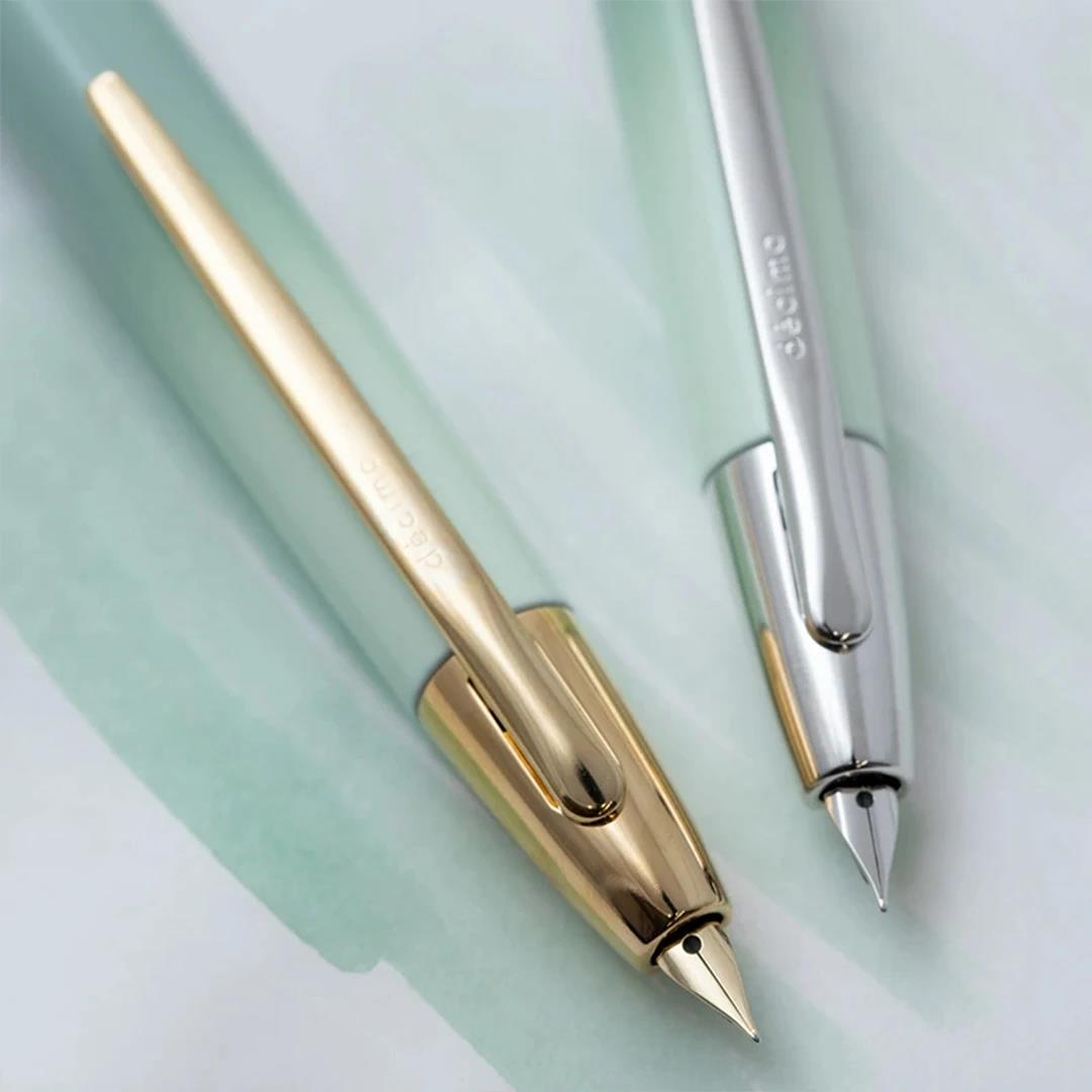 NAGASAWA Limited Edition: Higashi-Kawasaki Harbor Mint Green 18K Gold Retractable Fountain Pen