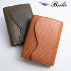Brelio x NAGASAWA Limited Collaboration - M5/M6 Genuine Calf Leather Planner, Honey Brown/Olive Green