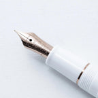 NAGASAWA Exclusive My Fountain Pen S2 ODYSSEY Snow White 14K Gold Sailor Pen, Weather Vane Engraved