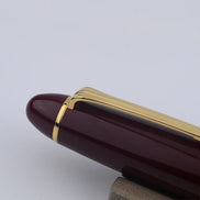 Yukio Nagahara Modified Nib, Pearl White Torpedo 21K Gold, Vintage 1911, Full Gold Nib, Sailor Fountain Pen