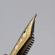 Yukio Nagahara Modified Nib, Pearl White Torpedo 21K Gold, Vintage 1911, Full Gold Nib, Sailor Fountain Pen