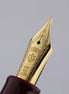Yukio Nagahara Modified Nib, Pearl White Torpedo 21K Gold, Vintage 1911, Full Gold Nib, Sailor Fountain Pen