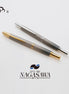 Nagasawa Exclusive Coastal Gray, 18K Gold Pilot Retractable Fountain Pen