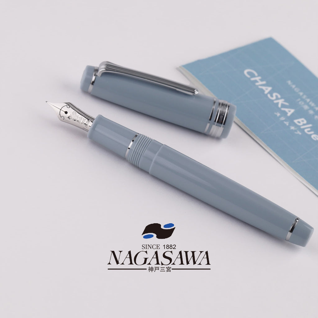 NAGASAWA Exclusive CHASKA Sakaimachi 10th Anniversary, 14K Gold Sailor Fountain Pen