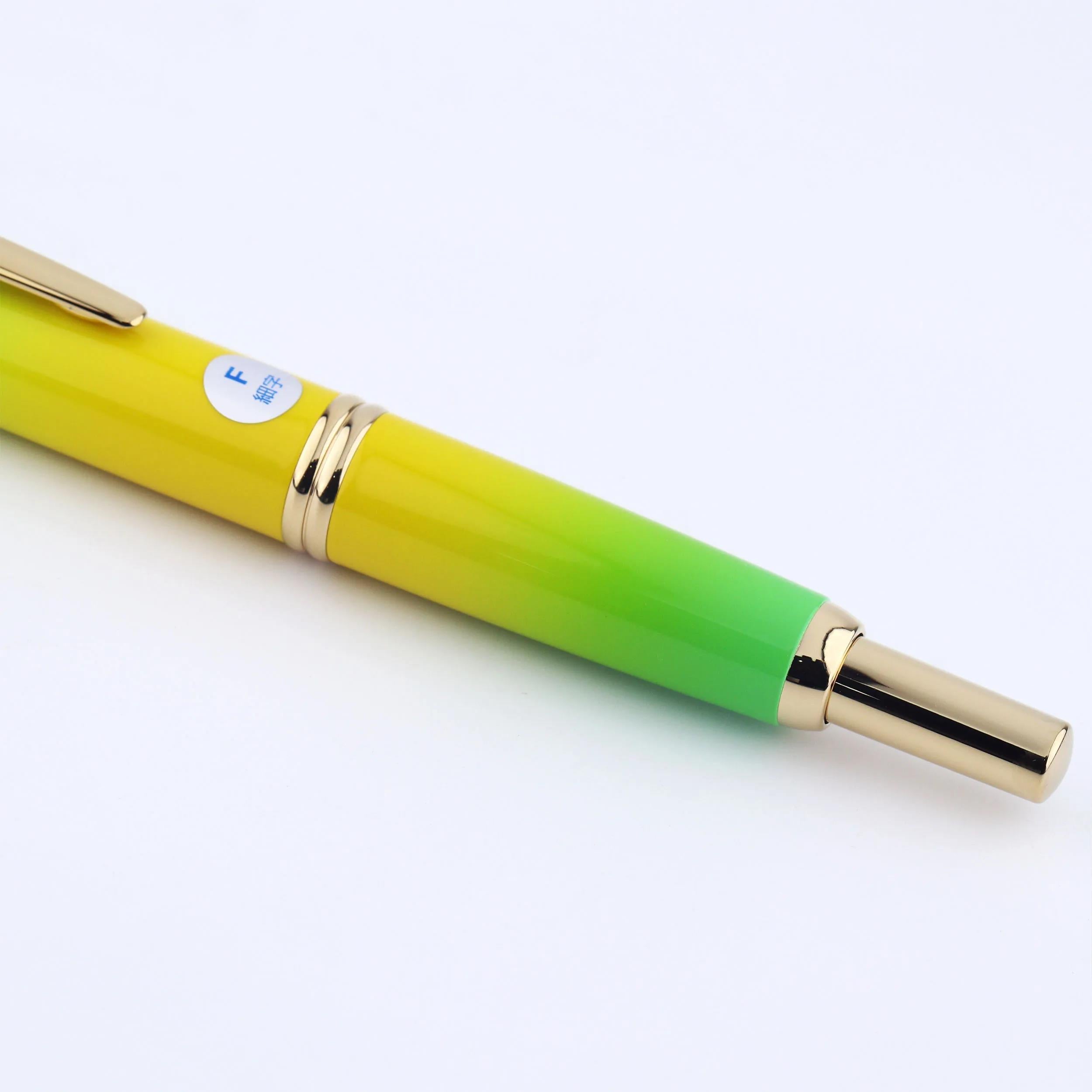Maruzen Bookstore Exclusive: Waka Lemon Pilot Retractable 18K Gold Fountain Pen, Limited Edition of 300 Pieces
