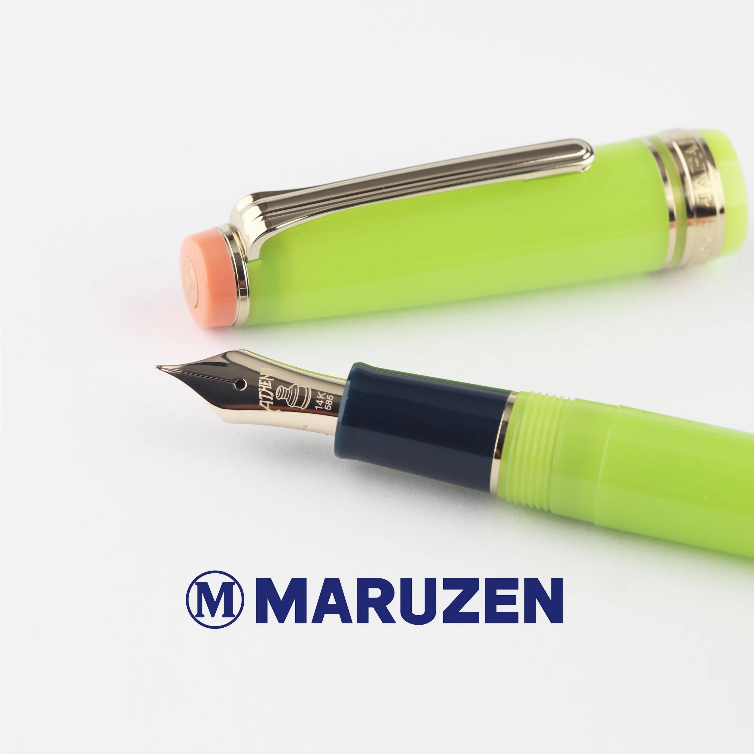 Maruzen Exhibition Exclusive 1917 Resin Limited 14K Gold Sailor Fountain Pen