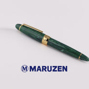 Maruzen Exclusive Green Pen King Sailor 21K Gold Fountain Pen