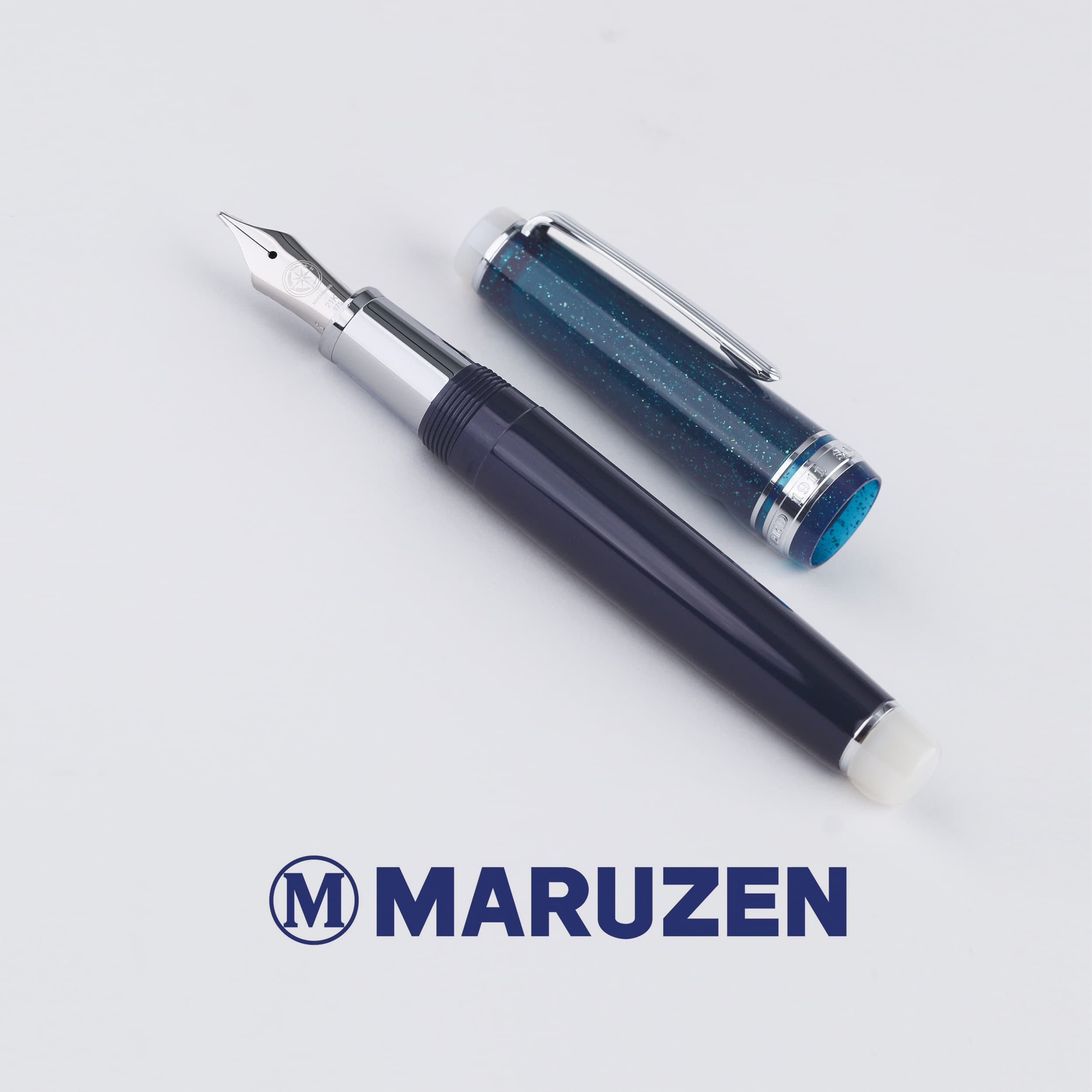 Maruzen Exclusive Hoshi Nozora 21K Gold Low Center of Gravity Fountain Pen