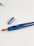 Eboya 14K Gold Fountain Pen, 木笛 KOBUE, Limited-Edition Blue Block, Ebonite Body