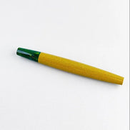 Eboya 14K Gold Fountain Pen, 木笛 KOBUE, Limited-Edition Lemon Yellow, Ebonite Body