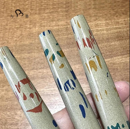 Eboya 2025 Maruzen Pen Show Limited Edition 木笛 KOBUE Retro Ebonite 14K Gold Fountain Pen