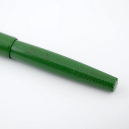 Eboya 棗 NATSUME M-Shape Limited Edition Green Hard Rubber 14K Gold Fountain Pen