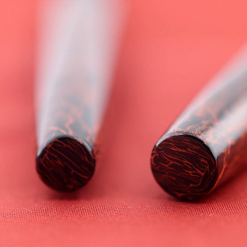 Eboya Shoumokuya Ark S Standard Color Twilight Hard Rubber 14K Gold Fountain Pen