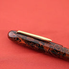 Eboya Shoumokuya Hoju S Standard Color Twilight Hard Rubber 14K Gold Fountain Pen