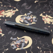 Eboya 方舟 HAKOBUNE L Limited Color Deep Sea Hard Rubber 14K Gold Fountain Pen