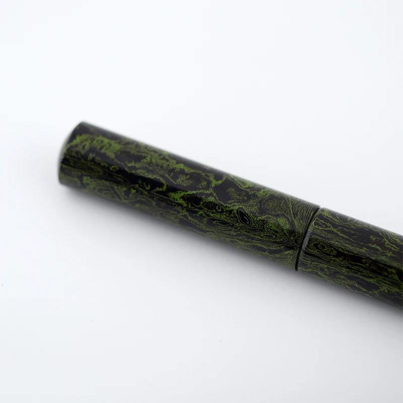 Eboya Shoumokuya Kyouka S Wakaba Hard Rubber 14K Gold Fountain Pen