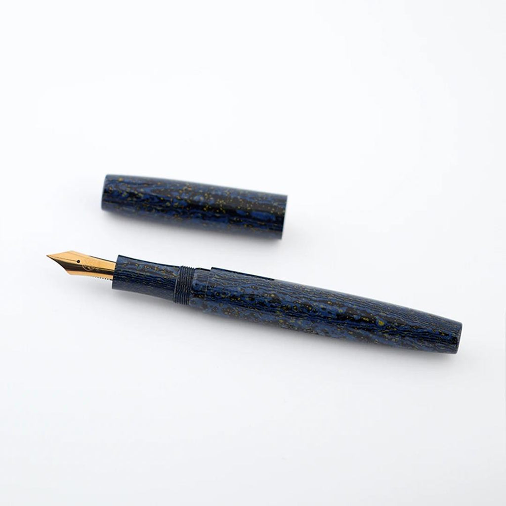 Eboya Shoumokuya Ark L Limited Color Manten Hard Rubber 14K Gold Fountain Pen