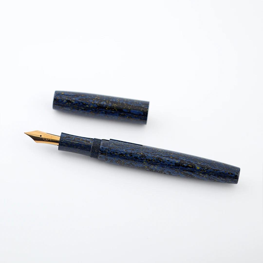 Eboya Shoumokuya Ark L Limited Color Manten Hard Rubber 14K Gold Fountain Pen