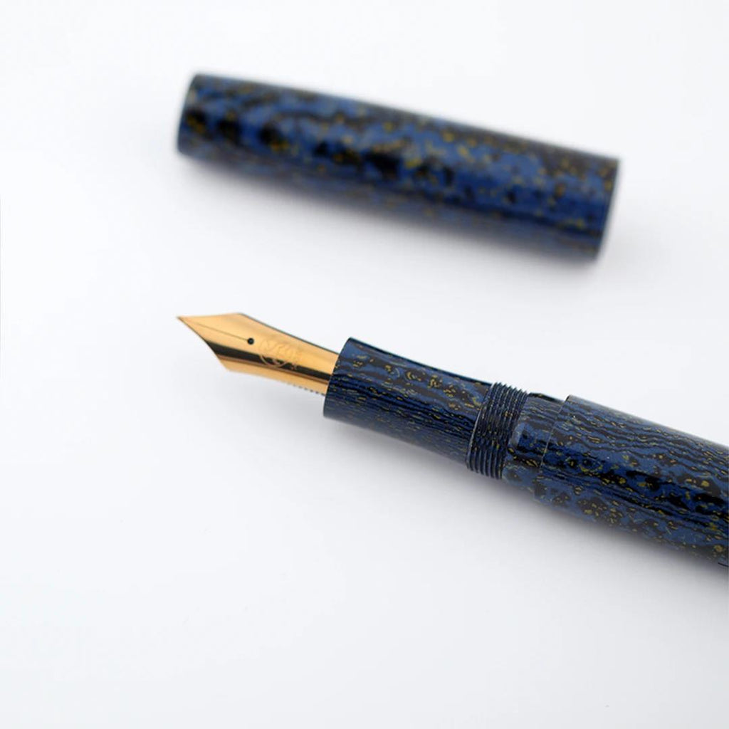 Eboya Shoumokuya Ark L Limited Color Manten Hard Rubber 14K Gold Fountain Pen
