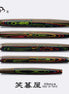 Eboya 萌芽 HOUGA / 方舟 HAKOBUNE / 木笛 KOBUE M/L Limited Color Aurora Hard Rubber 14K Gold Fountain Pen