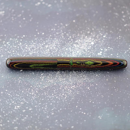 Eboya 萌芽 HOUGA / 方舟 HAKOBUNE / 木笛 KOBUE M/L Limited Color Aurora Hard Rubber 14K Gold Fountain Pen