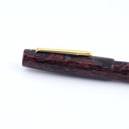 Eboya Emuya 宝珠 HOUJU / 棗 NATSUME M Model - Exclusive Sakura Glow Shade: Hard Rubber Fountain Pen with 14K Gold Nib