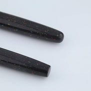 Eboya Emuya 萌芽 HOUGA / 方舟 HAKOBUNE M Model - Exclusive Hanabi Pattern Edition: Hard Rubber Fountain Pen with 14K Gold Nib