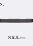 Eboya Emuya NALU Model - Exclusive Aqua Orange & Black Shade: Hard Rubber Fountain Pen with 14K Gold Nib