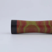 Eboya Emuya NALU Model - Exclusive Blaze & Black Shade: Hard Rubber Fountain Pen with 14K Gold Nib